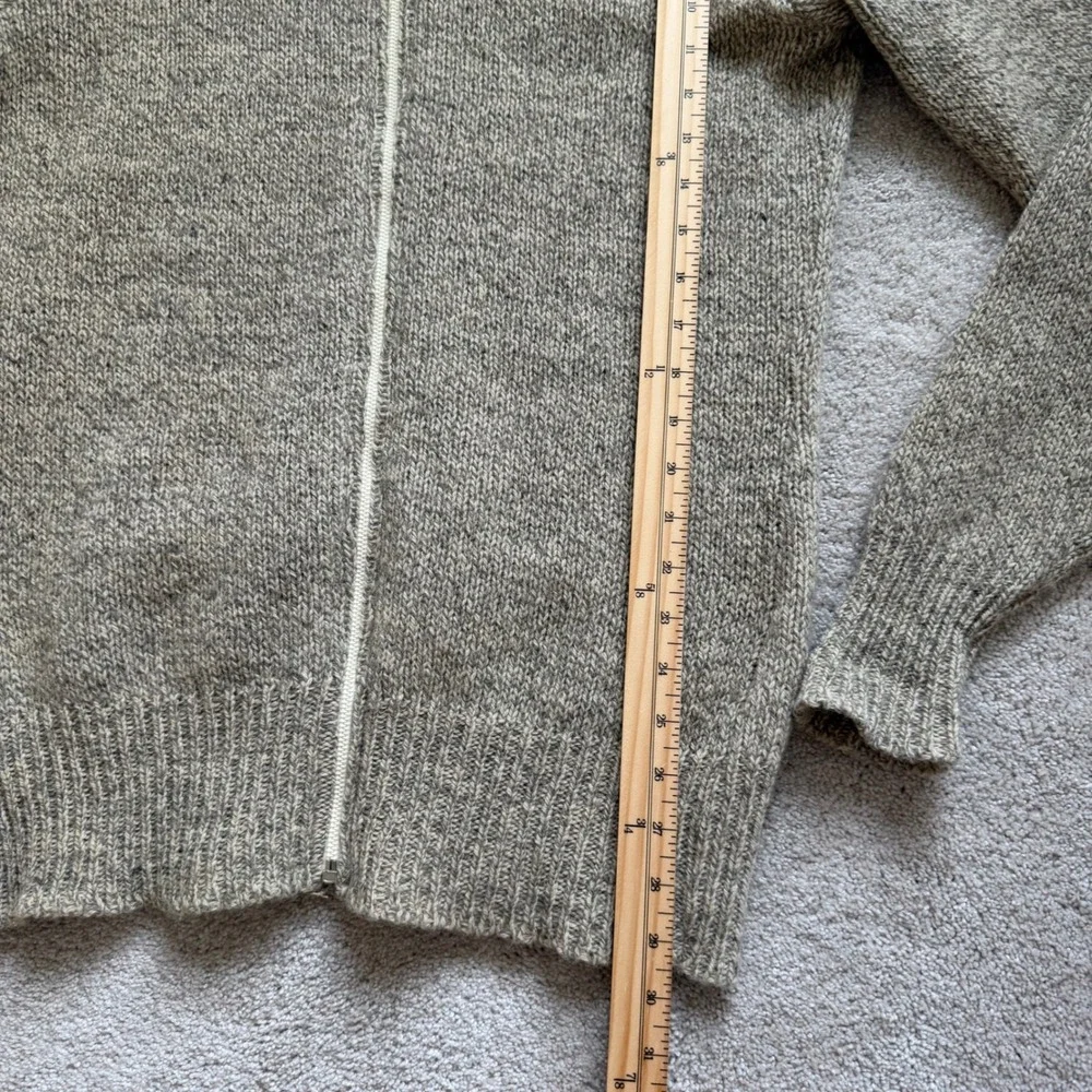Vintage 70's Sears Fieldmaster Full Zip Knit Cardigan Sweater‎ Mens 2XLT